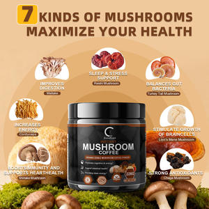 Greenpeople Caffè Istantaneo ai Funghi 226g con 7 Tipi di Funghi Commestibili Biologici Misti - Product Image 2