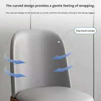 Chaises de salle à manger DISHI au design moderne et contemporain pour la maison, les hôtels, les restaurants, les cafés, les villas - Meubles élégants pour la vente en gros