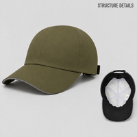 Gorra de Béisbol Verde Oliva para Exteriores, Visera Curva, Gorra Deportiva, Etiqueta Privada, Venta al Por Mayor, Suministro de Gorras