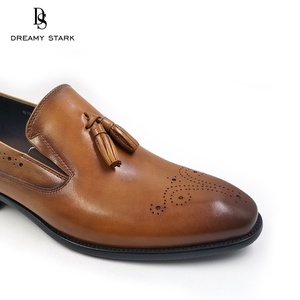Dreamy Stark High Quality Italy Executive Buckle Slip-on Cow Leather <b>Dress</b> Shoes Oxford for <b>Men</b> Leisure Oxford Loafers - Product Image 4