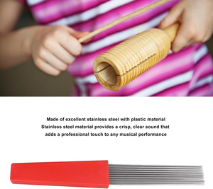 <span class=keywords><strong>Instrumento</strong></span> <span class=keywords><strong>musical</strong></span> <span class=keywords><strong>Guiro</strong></span> Scraper Brush <span class=keywords><strong>Instrumento</strong></span> de percusión latina Sonido de calidad para regalos - Product Image 6