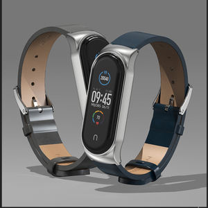 <span class=keywords><strong>Bracelet</strong></span> de montre en cuir véritable pour Xiaomi <span class=keywords><strong>Mi</strong></span> <span class=keywords><strong>Band</strong></span> 7 8 Miband 3 <span class=keywords><strong>4</strong></span> 5 Smart <span class=keywords><strong>Bracelet</strong></span> - Product Image 3