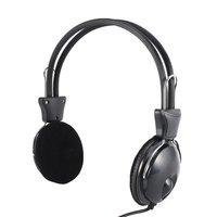 Headset Bisnis LINX dengan Mikrofon untuk PC Kabel 3.5mm 1.5M Speaker 40MM Tahan Air IPX3