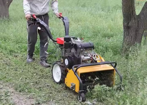 <span class=keywords><strong>Tondeuse</strong></span> à quatre roues à haute efficacité 5HP Mini motoculteur et désherbeur Machine pour la scarification et le labour agricole - Product Image 4
