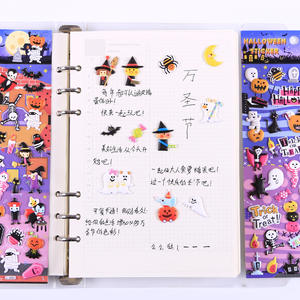 Halloween <span class=keywords><strong>2023</strong></span> nouveau <span class=keywords><strong>dessin</strong></span> <span class=keywords><strong>animé</strong></span> vacances gonflé autocollant 3D gonflé mousse bulle autocollant réutilisable anime doux gonflé autocollant personnalisé - Product Image 5