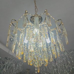 2025 <strong>Latest</strong> LED K9 Champagne Crystal Chandelier for <strong>Wedding</strong> Event <strong>Decoration</strong> and Restaurant, Hotel Lamp - Product Image 3