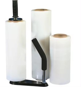 <b>Plastic</b> <b>Transparent</b> Soft Moisture Proof Casting LLDPE Pallet <b>Wrap</b> Stretch Film Jumbo Roll - Product Image 1