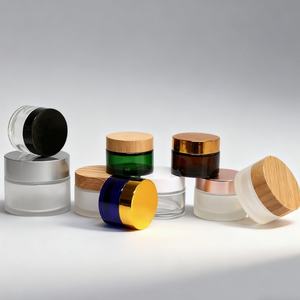 Pot cosmétique de luxe vide 5g 10g 15g 20g 30g 50g 100g, petit emballage en verre personnalisé pour soins de la peau, crème visage et corps - Product Image 2