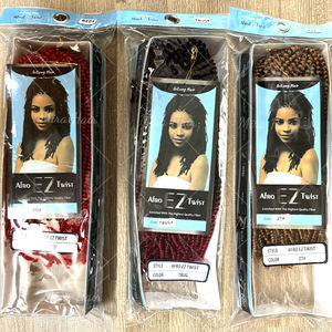 Extensiones de Cabello Sintético Pre-estiradas y Elásticas para Trenzas Afro Twist, 10 Pulgadas, 175g, Estilo de Cabello Rizado para Damas - Product Image 3