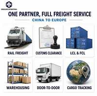 Service porte-à-porte Chine-Europe-Latie DDP taxes incluses pour colis super volumineux