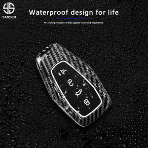 Clé de voiture à distance en fibre de carbone ABS pour Geely Atlas Boyue NL3 Coolray 2024 X6 X7 EX7 Emgrand Kulrey GT GC9 - Product Image 3