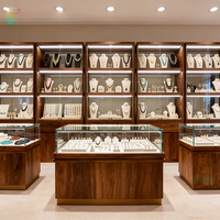 Vitrine LED en verre pour bijoux et parfums avec cadre miroir pour magasins d'optique – Solution de présentation de lunettes de haute qualité