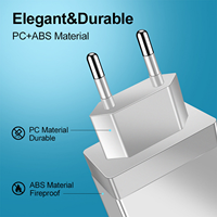 /iPad Android Tip C Cihazlar için Moda 4 USB Duvar Şarj Cihazı Çok Renkli 5V/2.4A Hızlı Şarj Optimal Cep Telefonu