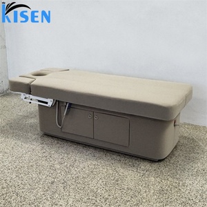 KISEN Electric Beauty <b>Bed</b> Curved Tattoo Therapy Massage Adjustable Multifunctional Lash <b>Bed</b> Beauty Salon Furniture Beauty <b>Bed</b> - Product Image 2