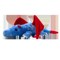 2025 jouets pour chiens en peluche Dragon de style sportif avec des caractéristiques de dent de morsure et de brosse en papier Cracker expédition rapide
