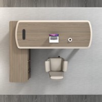 Nouveau bureau de travail en bois sur pied, style moderne et simple, beau et pratique, anti-rayures, durable, usage commercial, garantie 1 an