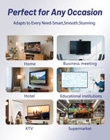 Se Aceptan Fabricantes de Televisores LED Personalizados, Televisor de Pantalla Plana de 32 Pulgadas con Sistema Android, Google, Pantalla LCD de 40, 43, 50, 55, 65, 70, 75, 85, 100 Pulgadas