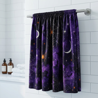 Nouvelle jupe de table Halloween 2026 en polyester, résistante à la décoloration et aux taches, housse décorative pour tables à manger et armoires
