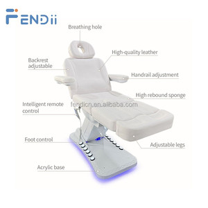 Tempat Tidur Kecantikan Modern Profesional yang Dapat Disesuaikan Secara Elektrik untuk Salon Kecantikan - Product Image 3