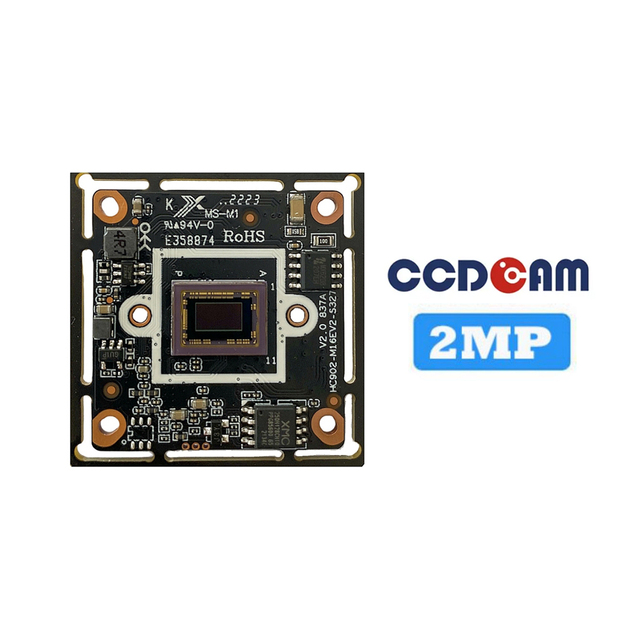 2MP 1080p 30Fps GK7205V200 IMX307 H.265 Network CCTV IP Camera Module DC 12V/POE RJ45 32X32mm Single Layer PCB Board