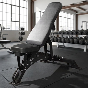 Usage domestique adapté pour Squat Rack Haltère Banc Réglable Maison Banc <span class=keywords><strong>Plat</strong></span> Presse Inclinaison Déclin Fitness Banc Réglable - Product Image 1