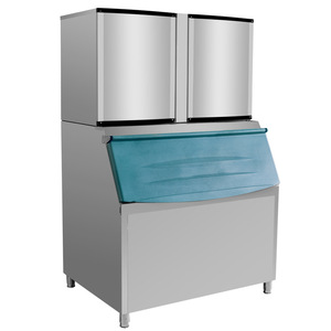 1000KG Hot Sale Commercial High Productivity 200kg Ice <b>Cube</b> Making Machine With Compressor Motor Core Made in Guangzhou Ice <b>Cube</b> - Product Image 2