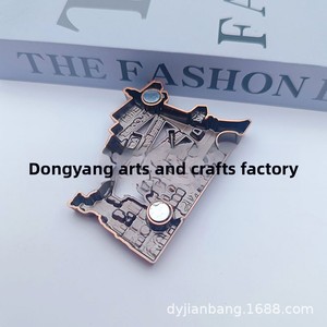 Souvenir touristique <span class=keywords><strong>de</strong></span> style européen en métal, Tour Eiffel <span class=keywords><strong>de</strong></span> <span class=keywords><strong>Paris</strong></span>, Arc <span class=keywords><strong>de</strong></span> Triomphe, Église blanche, Chat noir, en alliage <span class=keywords><strong>de</strong></span> zinc, semi-fait main - Product Image 4
