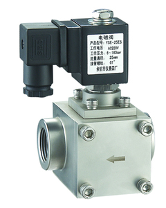 YSE-010 Solénoïde haute et basse pression en acier inoxydable IP65 AC230V 1/4' 3/8' 300bar - Product Image 4