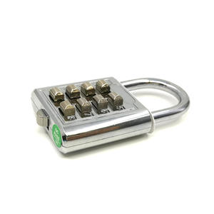 CH-601 Usine Directement Ventes CJSJ 8 Push Numéros Boutons <span class=keywords><strong>Combinaison</strong></span> D'empreintes Digitales <span class=keywords><strong>Cadenas</strong></span> - Product Image 6