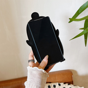 <span class=keywords><strong>Coque</strong></span> <span class=keywords><strong>de</strong></span> <span class=keywords><strong>téléphone</strong></span> portable tendance <span class=keywords><strong>Kawaii</strong></span> 3D Pingouin Champignon pour <span class=keywords><strong>Samsung</strong></span> Galaxy S26 Ultra S25 S23 A57 A56 en silicone, protection douce - Product Image 4