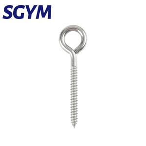 Gancho de ojo de acero inoxidable 304, Perno de tornillo abierto, cerrado, autorroscante, tornillo de Copa, tornillo de madera, gancho de signo de interrogación - Product Image 2