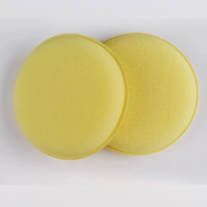 Éponge applicatrice ronde en microfibre douce pour cire et polissage <span class=keywords><strong>YYY</strong></span> <span class=keywords><strong>YYY</strong></span>-SP-10.5cm pour le nettoyage des véhicules - Product Image 3