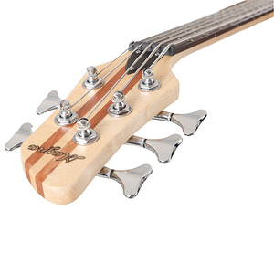 MAGNA-Instrumento de cuerda para guitarra eléctrica, instrumento de cuerda <span class=keywords><strong>Gabriel</strong></span> con cuerpo de ceniza y mástil de arce canadiense tostado, de la marca Magna, de la talla de Arce - Product Image 4