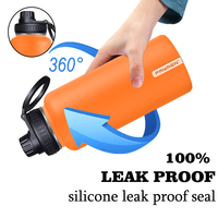 Support magnétique pour téléphone en acier inoxydable, gourde de voyage sous vide, support magnétique pour téléphone portable, support de bouteille d'eau pour le sport avec logo