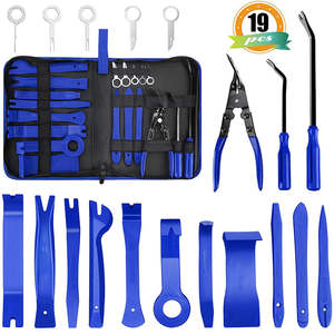 Outil de démontage de garniture, outil de démontage de garniture de porte de voiture, kit d'outils de démontage de garniture audio, pince à clips automatique, outil de démontage de fixation, jeu d'outils de démontage pour porte audio - Product Image 6