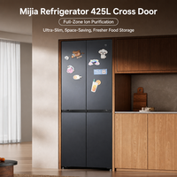 Réfrigérateur Mijia 425L à quatre portes, modèle MC-425WSSMPN, avec refroidissement par adsorption, sans givre, en plastique, vente en gros