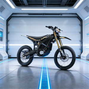 Moto tout-terrain électrique 74v 60ah 24500kw, 90 km/h, 24,5 kW de puissance, noire, surron ultra - Product Image 1