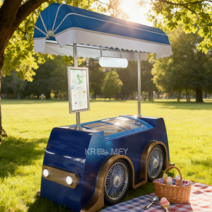 Carro de comida callejera de concesión 2025, carros de café, remolque de caballos de cocina, camión de helados, barra móvil - Product Image 2