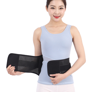 Sabuk penyangga pinggang dan perut, ikat pinggang bawah, nyeri punggung, sistem tali serut dapat disesuaikan - Product Image 2