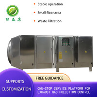 Équipement intégré de désodorisation des gaz industriels Lv Yi Kang par photothérapie UV et charbon actif, haute efficacité de purification