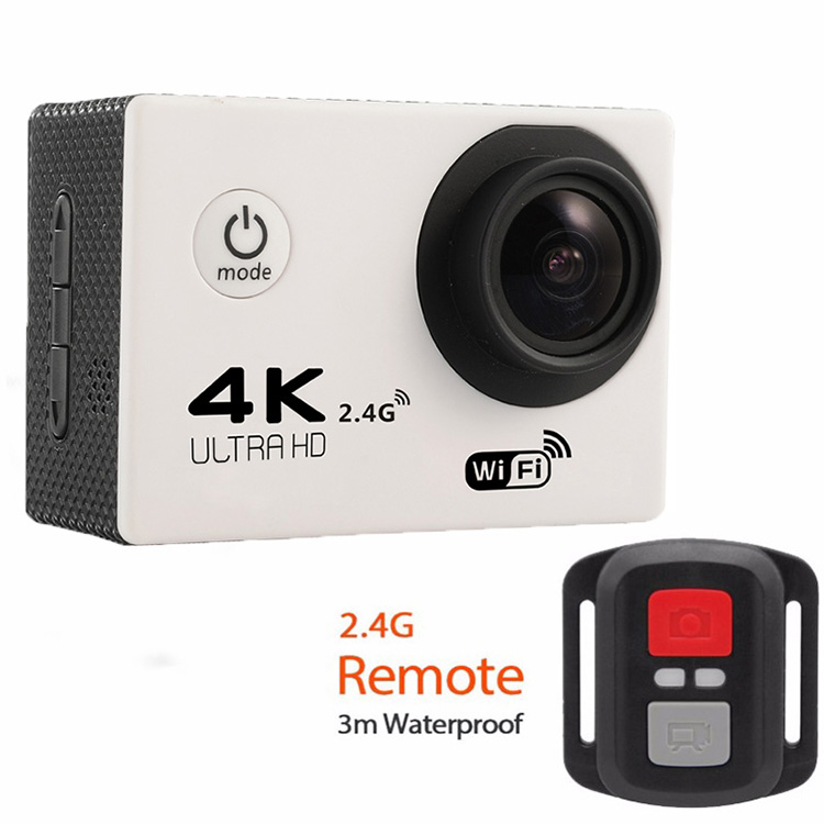 2021 Action Camera Real 4 K 30 FPS Motorcycle Camera WiFi Go Waterproof Mini Sports Camera