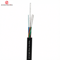 Cable de Fibra Óptica para Exteriores GYTY de 2-144 Hilos SM/MM con Membra Central de Acero para Larga Distancia, No Autoportante, para Instalación Aérea