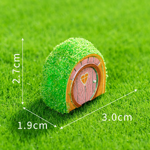 Adornos de Paisajes en Miniatura, Casas de Musgo Estilo Caricatura, Casitas para Jardinería, Accesorios para Plantas en Maceta, Adornos de Mesa - Product Image 6