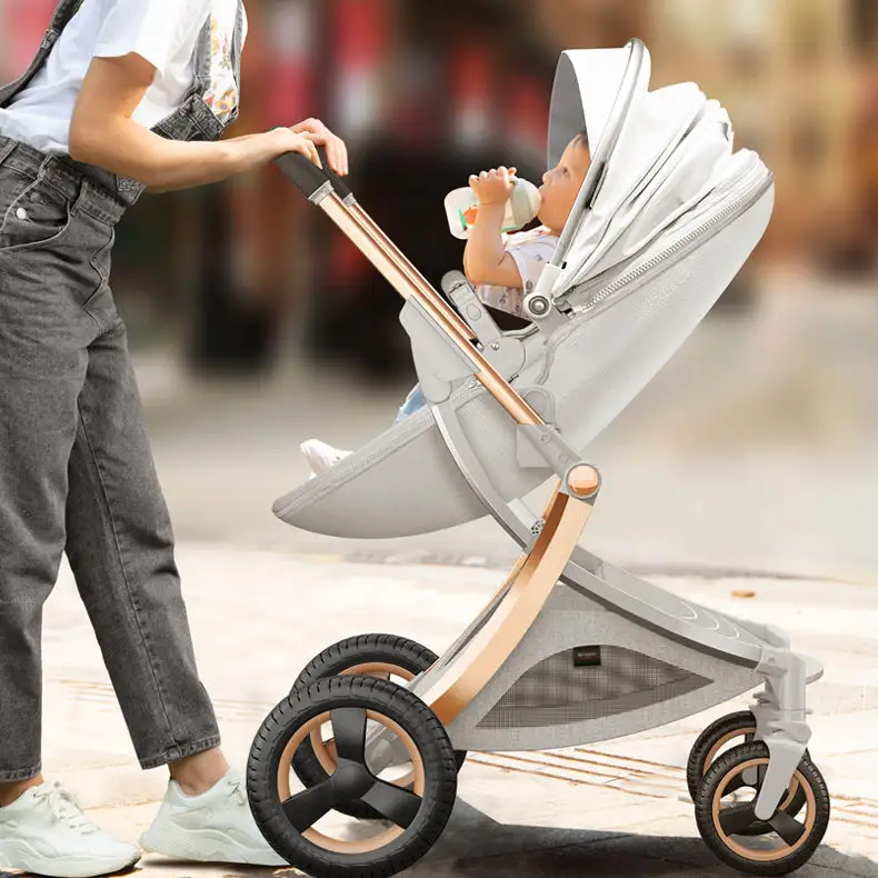 New Baby Carriage Wicker Doll Stroller Doll Foldable Multiple Stroller for babies