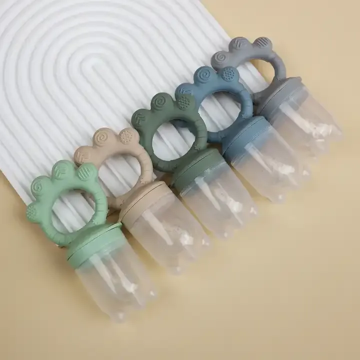 Baby Fruit Feeder Silicone Teether Food