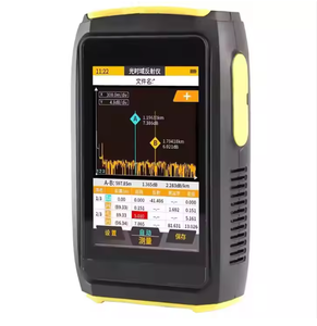 เครื่องวัดการสะท้อนแสงแบบแอคทีฟ20dB 1550nm หน้าจอสัมผัส VfL opm ols เครือข่าย4G /gprs รุ่น88S + สีเหลือง88S + roundnes - Product Image 1