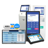 Distributeur de billets d'attente Kiosque à écran tactile Numéro d'appel Système de gestion des appels de file d'attente d'hôpital