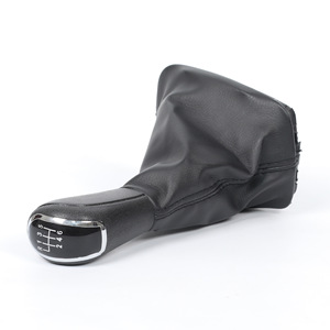 Skoda Fabia Mk1 - Cache-poussière noir pour pommeau de levier de vitesse - Pièce de rechange pour boîte de vitesses manuelle QZXN E04 - Product Image 3