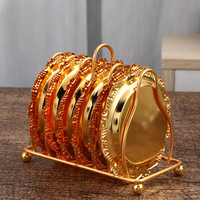 Assiette de drainage européenne de luxe, petite assiette décorative de bureau, artisanat métallique, fournitures de cuisine personnalisées, décoration intérieure, approvisionnement direct usine
