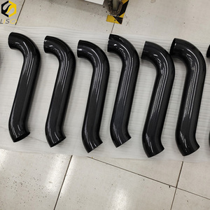 Haute qualité taille personnalisée queue <span class=keywords><strong>gorge</strong></span> boîtier Tube tiges de fibre vente chaude services de fabrication de tuyaux en Fiber de carbone - Product Image 2